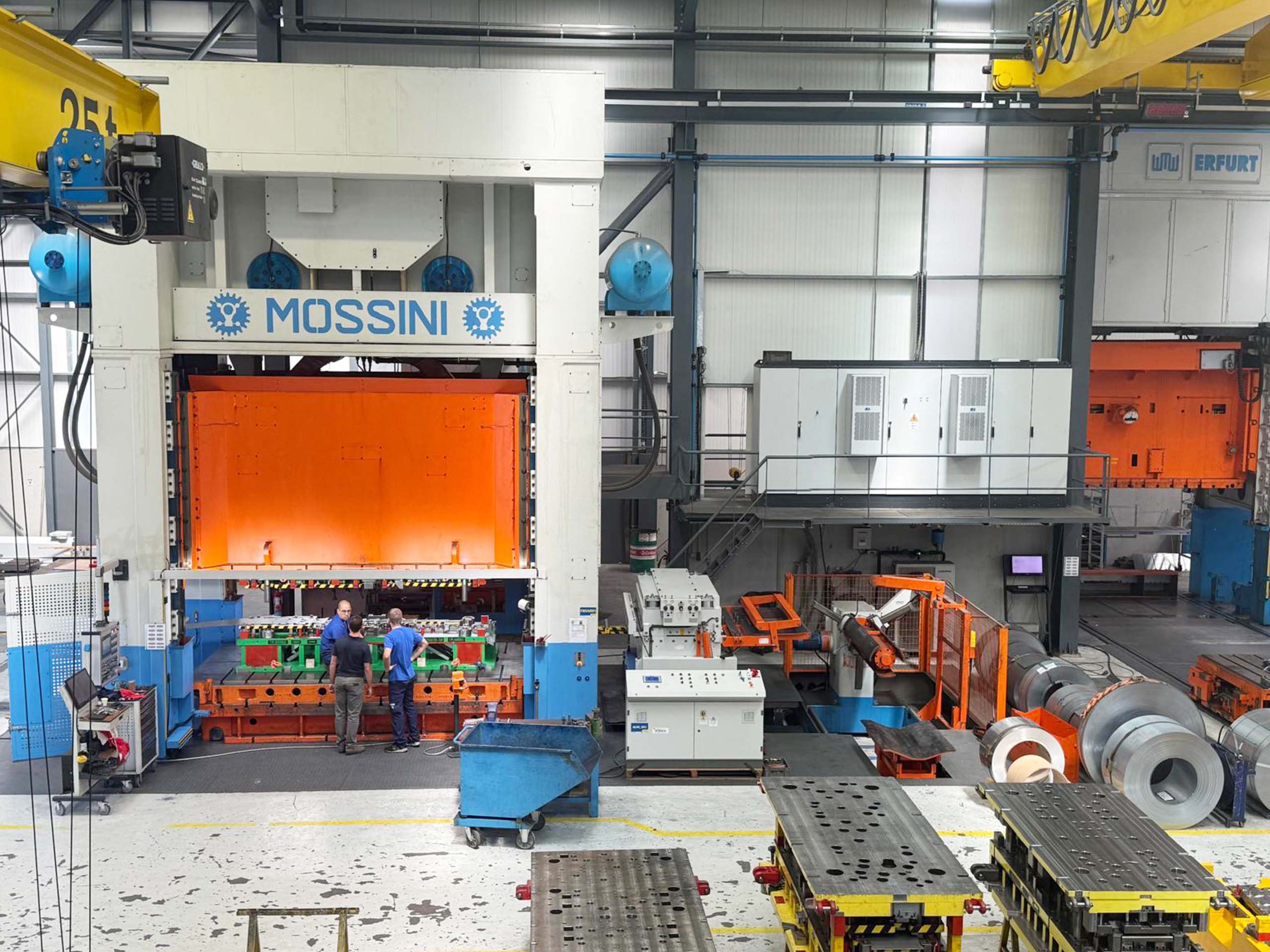 Try-out Press 1000 ton — EPALFER