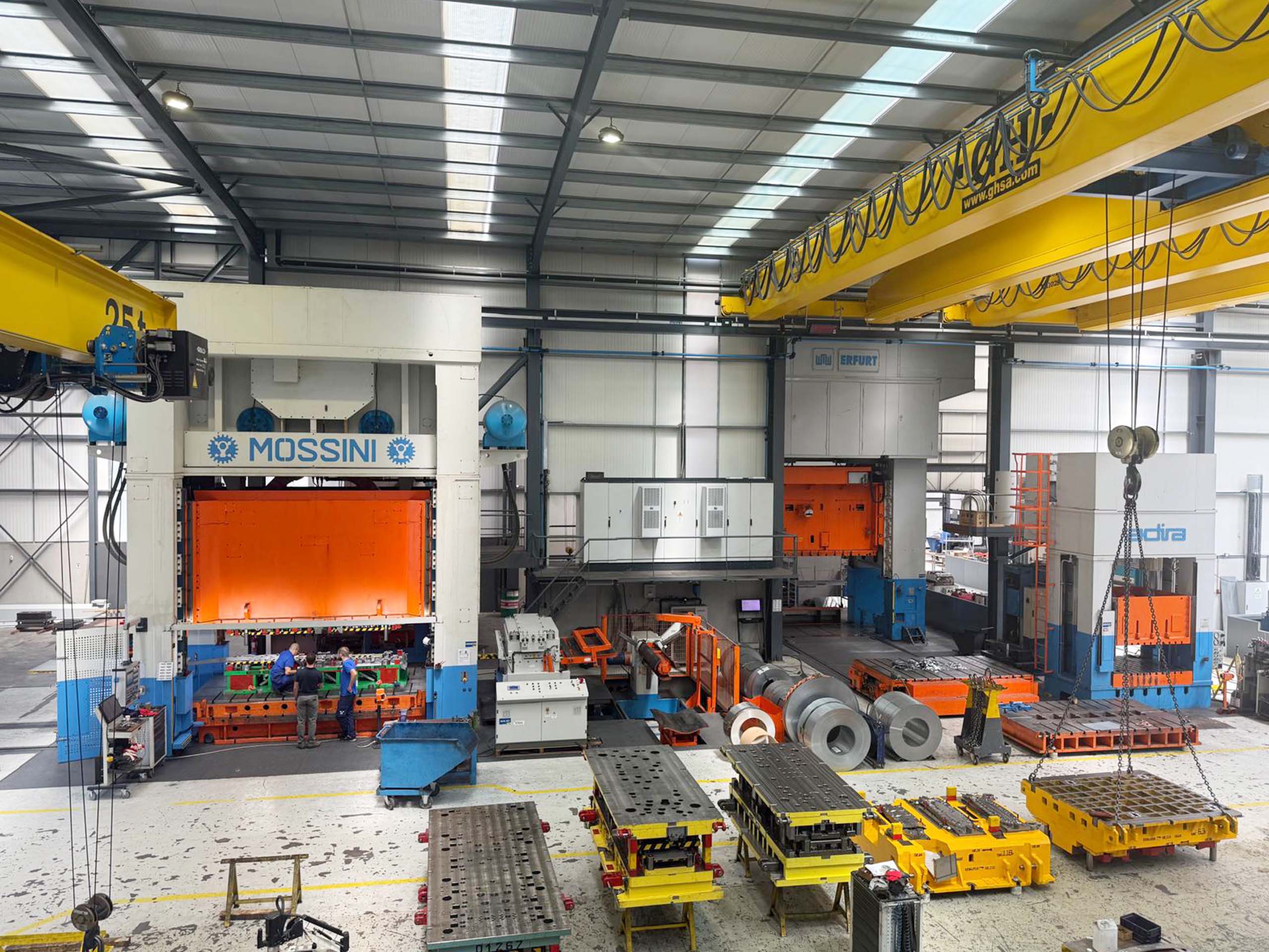 Presses up to 1000t — EPALFER